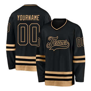 Servicio OEM al por Mayor, Conjuntos de Camisetas de Hockey sobre Hielo Sublimadas Personalizadas, de Alta Calidad, Ecológicas, de Secado Rápido, Cosidas e Impresas para Práctica - Product Image 2