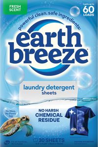 Feuilles de lessive Earth Breeze parfum frais – 60 lavages - Product Image 3
