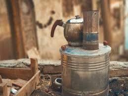 Brasero de Metal para Patio, Brasero de Acero para Exteriores, Recipiente para Leña, Calentador de Jardín, Brasero para Acampar - Product Image 6