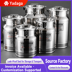 Réservoir de stockage scellé en acier inoxydable 304, qualité alimentaire, baril portable épaissi pour vin, riz, lait, huile - Product Image 4