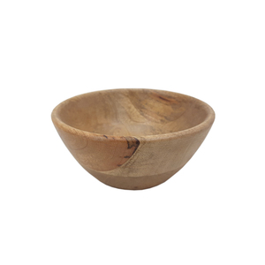 Noir en bois fait main de bol de portion de nourriture de forme ronde fini pour le restaurant et les hôtels - Product Image 5