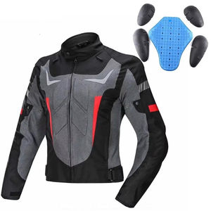 Veste de moto en cuir, vêtement d'extérieur protecteur, durable, élégant, confortable, vêtements de moto de qualité supérieure, vêtements de mode pour la conduite - Product Image 2