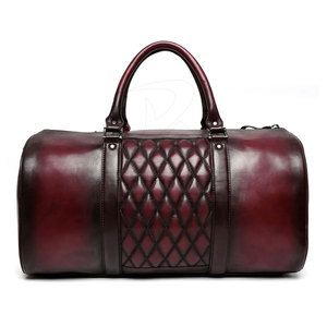 <b>Leather</b> Duffle <b>Bag</b> <b>Soft</b> Genuine <b>Leather</b> Classic Design Stylish And Functional For Travel <b>Leather</b> Duffle <b>Bag</b> - Product Image 2