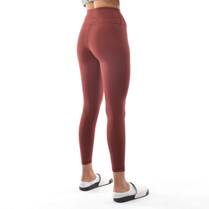 2025 <b>Women's</b> Active Fitness Sportswear High-Waisted Yoga Pants Seamless Casual <b>Leggings</b> for Gym Workout Solid <b>Pattern</b> Pockets - Product Image 2