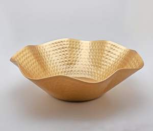 Tazón de Hammam de baño turco tradicional con motivos auténticos (440gr (15,50 oz) hecho de oro - Product Image 6