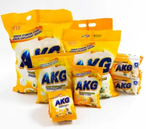 AKG Washing powder Detergent powder soap powder factory direct sale price high foam strong cleaning ability