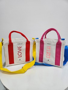 LISTO PARA ENVIAR MEJOR PRECIO DE DESCUENTO COMPRAS ECOLÓGICAS BOLSA DE LONA MULTICOLOR QUE PRODUCE DIRECTAMENTE DE VIET NAM - Product Image 4