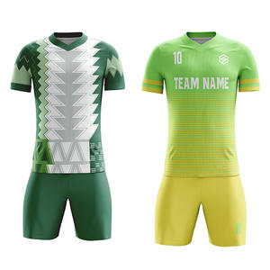 Uniformes de Fútbol Deportivos para Adultos, Color Azul, 100% Poliéster, Transpirables, de Secado Rápido, Ligeros, Sublimados/Estampados Digitalmente - Product Image 6