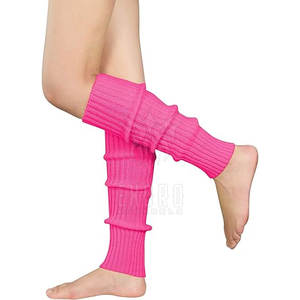 Calentadores de Piernas de Moda para Mujer, Tejido Elástico de Algodón, Ligeros, Transpirables, Diseño Sólido, para Ballet, Yoga, Invierno, OEM, Marca Privada, Alta Calidad - Product Image 3
