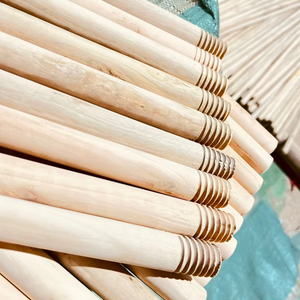 Balais et pelles à poussière à fil italien Tête de balai en plastique en bois d'eucalyptus Design portable à prix compétitif Fabriqué au Vietnam - Product Image 1