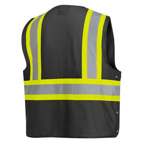 Nouveau style gilet de sécurité pour la protection meilleure qualité gilet de travail de sécurité pour hommes utilisation fabriqué au Pakistan - Product Image 2