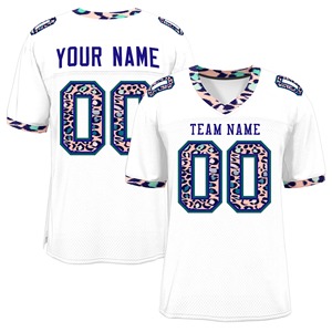 Camisetas transpirables de secado rápido personalizadas, camiseta de rugby cosida, Camiseta deportiva holgada de fútbol para hombres - Product Image 3