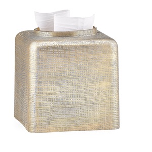 Boîte de rangement pour serviettes, décorative, faite à la main, pour la maison, la ferme, la cuisine, la chambre, usage régulier, finition dorée, pour hôtels - Product Image 5