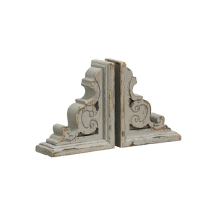 Premium Quality Vintage Natural Wood <b>Book</b> Organizer Bookends Premium Quality Metal Home Decor Table Top <b>Book</b> <b>End</b>/<b>Book</b> Holder - Product Image 4