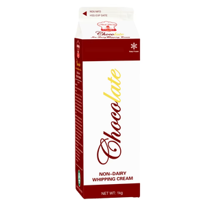 ครีมแต่งหน้าเค้กแบบไม่ใช้นม ขายส่ง รับผลิตแบบ OEM/ODM ฮาลาล ครีมช็อกโกแลตผสมนมสำหรับเบเกอรี่ 1 กก. ส่งออก ราคาพิเศษ - Product Image 1