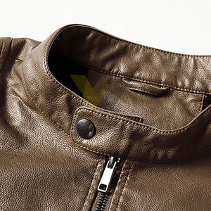 Chaqueta de Invierno de Cuero para Hombre Fabricada en Pakistán con Apariencia Elegante, Elección Perfecta para Uso en Exteriores - Product Image 3