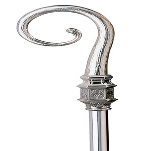 Trending Bishop Crozier para Cristo Hecho con Metal Crook Bright Shaft Total General Golden Finish Fathers Day Hop Crozier Gifted - Product Image 4