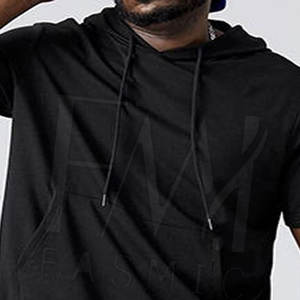 ชุดสองชิ้นทนทานของผู้ชายชุดวอร์มแขนสั้นและกระเป๋าข้างสำหรับฤดูร้อน - Product Image 4