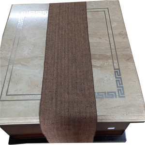 Suministros coloridos para fiesta, tela decorativa, camino de mesa para boda, cumpleaños, Vintage, Pantone, elegante, impermeable, a rayas - Product Image 3