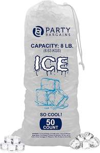 Bolsa de cubitos de hielo personalizada Embalaje de bebidas Color Transparente LDPE Bolsa de hielo Bolsa de plástico Hecho en Vietnam ODM Precio directo - Product Image 3