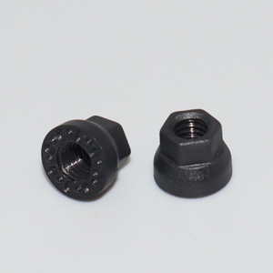 Đen DIN 6923 Nylon mặt bích <span class=keywords><strong>Nuts</strong></span> M4 nhựa Hex mặt bích <span class=keywords><strong>Nuts</strong></span> cho xây dựng công nghiệp ốc vít - Product Image 1