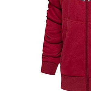 Conjunto Deportivo de Algodón 100%, Transpirable, Grueso, Informal, con Capucha, Pantalones Jogger con Cremallera Completa, Estampado, para Correr en Invierno, Estilo Pakistaní - Product Image 5