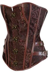 Corsé de mujer Vintage Tops Sexy Overbust Shapewear Corsé de borcade moderno para tallas grandes características transpirables - Product Image 2