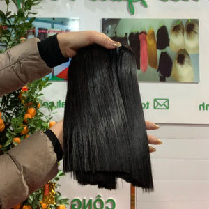 [RTS] Genius Trame Haute Qualité Combo Extensions de Cheveux Super Double Dessiné Os Droit Rawhair Affaires Vietnam - Product Image 1