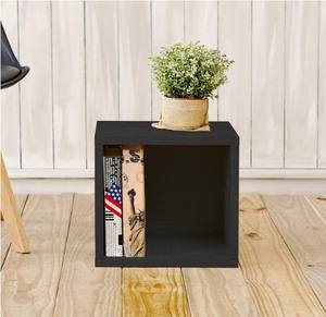 Organiseur de rangement en cube sur le thème des fées, imitation bois d'érable antique, poli, Way Basics, étagère empilable (montage sans outils) - Product Image 3