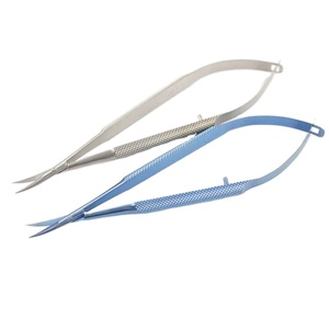 Tijeras Microquirúrgicas Castroviejo, Tijeras de Tenotomía Ortopédicas, Instrumento Quirúrgico de Precisión de Acero Inoxidable Oftálmico - Product Image 1