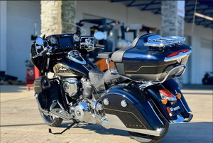 พร้อมขับขี่ รถมอเตอร์ไซค์ครุยเซอร์ FOR-Indi-an รุ่น Roadmaster E-li-te สีฟ้า Springfield Blue Candy ปี 2025 สำหรับขาย - Product Image 3