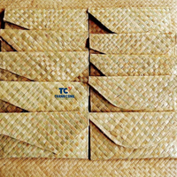 Dompet bambu mewah kerajinan tangan berkelanjutan hadiah ideal tas tangan bambu pasokan besar tersedia produsen dari Vietnam