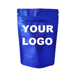 Bolsa de pie de papel de aluminio colorida con ventana para alimentos con cremallera Negro <span class=keywords><strong>Blanco</strong></span> Rojo Verde Azul Doypack Mylar Bag - Product Image 3