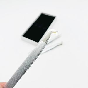 Juego de pinzas para extensión de pestañas de calidad superior, pinzas para Volumen de bota, logotipo personalizado aceptado, pinzas para pestañas ecológicas - Product Image 5