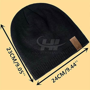 Gorros de lana de alta calidad, muy vendidos, para hombres y mujeres, para uso en exteriores, gorros cálidos de invierno. - Product Image 2