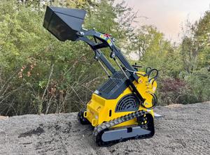Livraison gratuite bon marché Mini Skid Steer moteur CE EURO5 EPA Skidsteer roue diesel sur chenilles Mini chargeuse sur chenilles pour tout terrain - Product Image 5