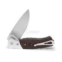 Couteaux tactiques de survie Camping Couteaux à lame fixe d'extérieur Full Tang avec poignée ergonomique Couteaux robustes
