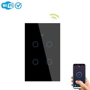 Interruptor de Pared Inteligente Retro <span class=keywords><strong>con</strong></span> Pantalla Táctil, Marco de Aluminio, Panel de Vidrio Templado, Zigbee 3.0, Compatible <span class=keywords><strong>con</strong></span> App Smart Life y HomeKit - Product Image 6