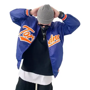 Good Quality Wholesale Custom <b>Baseball</b> Letterman <b>Jackets</b> Coat Winter Wool Body Full Sleeve - Product Image 1