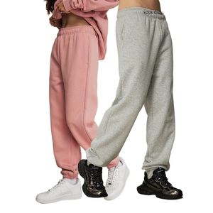 Conjunto de pantalones de chándal de punto Unisex 2025, suéter largo con estampado sólido para adultos, transpirable, cómodo para hombres y mujeres, 2 conjuntos para - Product Image 3
