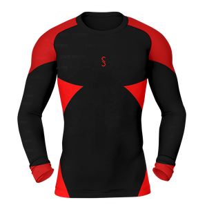 Vente en gros Rashguard personnalisé à manches longues sublimé pour hommes BJJ MMA Sportswear Compression - Product Image 5
