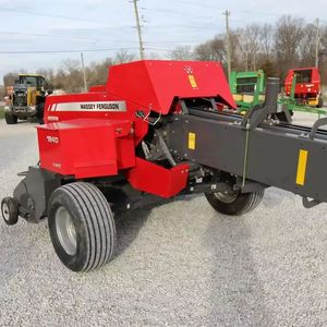 Mini empacadora redonda de heno y paja barata de buena calidad con motor de alta productividad 1 año de garantía en VENTA cerca de mí - Product Image 5