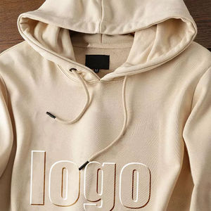 Haute qualité 2023 mode personnalisée Streetwear 100% coton pull Premium hommes sweat à capuche en relief unisexe sweats à capuche personnalisés - Product Image 6