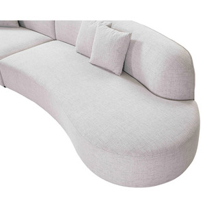 Meubles de chambre à coucher modernes en cuir souple, cadre de lit en bois, lits Queen Size, vente en gros - Product Image 5