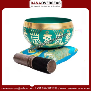 Venta al por mayor de fábrica, cuenco de latón con sonido Tibetano para aliviar el estrés, Chakra, curación, Yoga, atención plena - Product Image 6