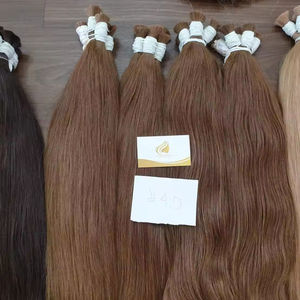 200kg de pelo de color a granel en las ventas con el mejor precio barato de Vietnam Proveedor de cabello humano Extensión de cabello liso natural - Product Image 1