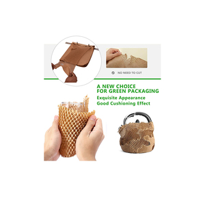 Protective Honeycomb <b>Wrapping</b> <b>Paper</b> Sheets With Logo <b>Paper</b> Wrap Sheets Honeycomb Wrap Kraft For Multiple Use - Product Image 5