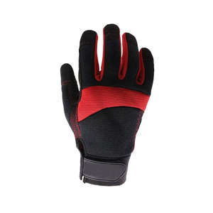 Gants de mécanicien Bout des Doigts Renforcé Paume Rembourrée Anti-Vibration Lisse Bracelet Réglable-Supérieur - Product Image 2