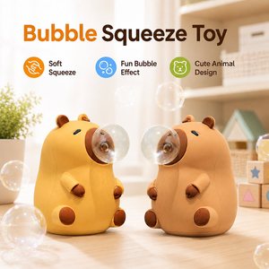 Cute Capybara <b>Squishy</b> Toy Vinyl Stress Relief Fidget for Kids 8-13 & 14+ Years Unisex Sensory Playtoy KL LK-070002CP00514 - Product Image 6