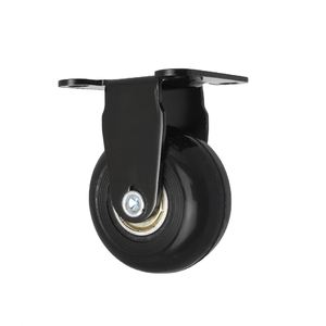 Roulettes fixes de 2 pouces pour applications extérieures, écoles, salles de bain, salons, salles à manger et cuisines - Product Image 1